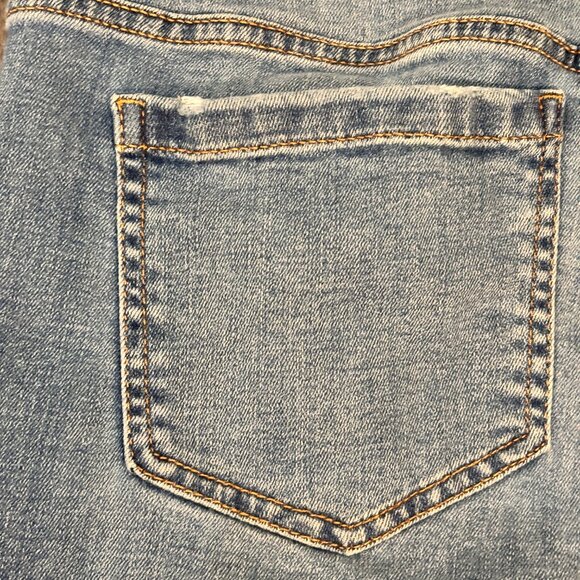 J. Jill Denim Boyfriend Jeans Straight Leg Ankle Size 8P - Picture 9 of 11